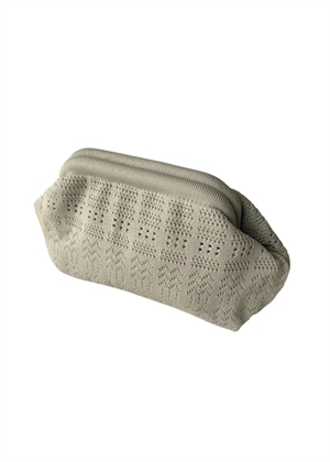 Small Rosalia clutch Grey Lace Pico 